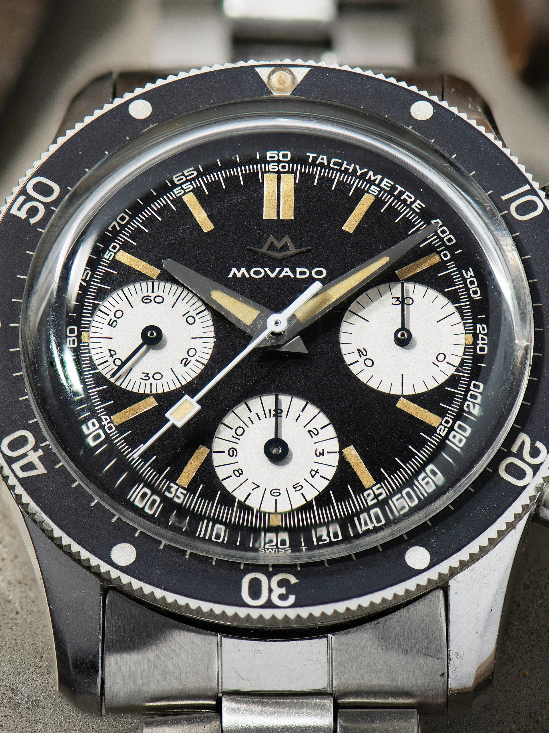 1960s Movado Super Sub Sea Chronograph (Ref. 206-704-501)