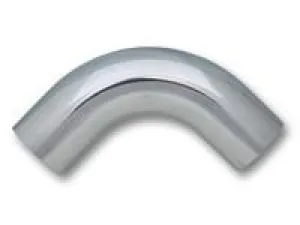 2.5" O.D. Aluminum 90 Degree Bend Polished by Vibrant Performance