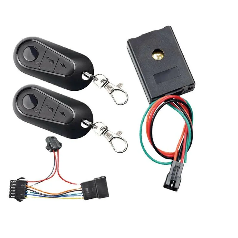 36V-72V Electric Bike Alarm Remote Control E Bike Electric Scooter Anti-Theft Device Replacement for Xiaomi M365/1S/M365 Pro