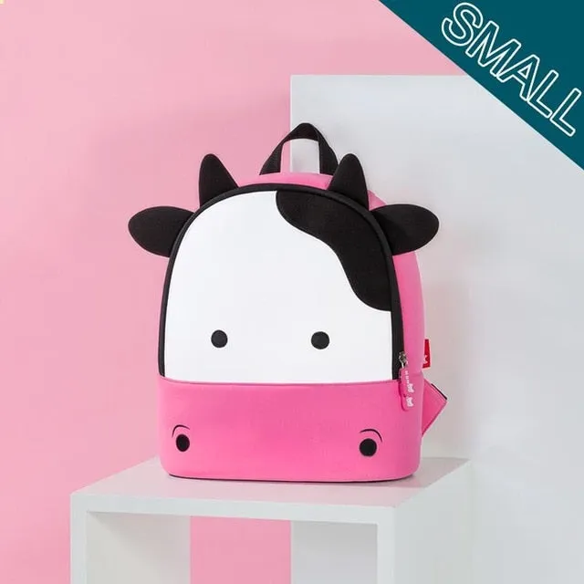 3D Mini Unicorn Cartoon Travel Pre School Bag for Kids 2-8 Years