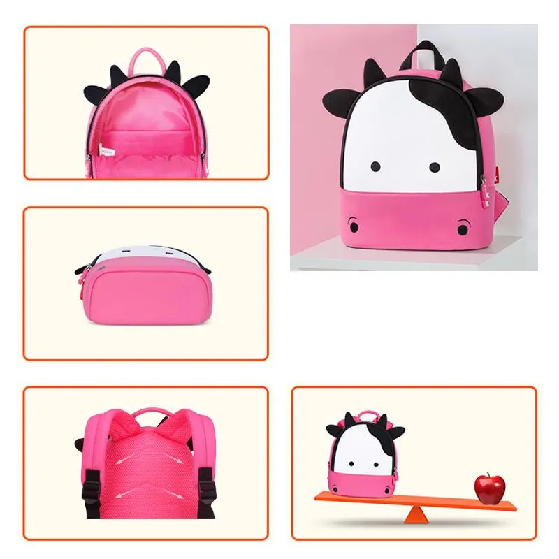 3D Mini Unicorn Cartoon Travel Pre School Bag for Kids 2-8 Years