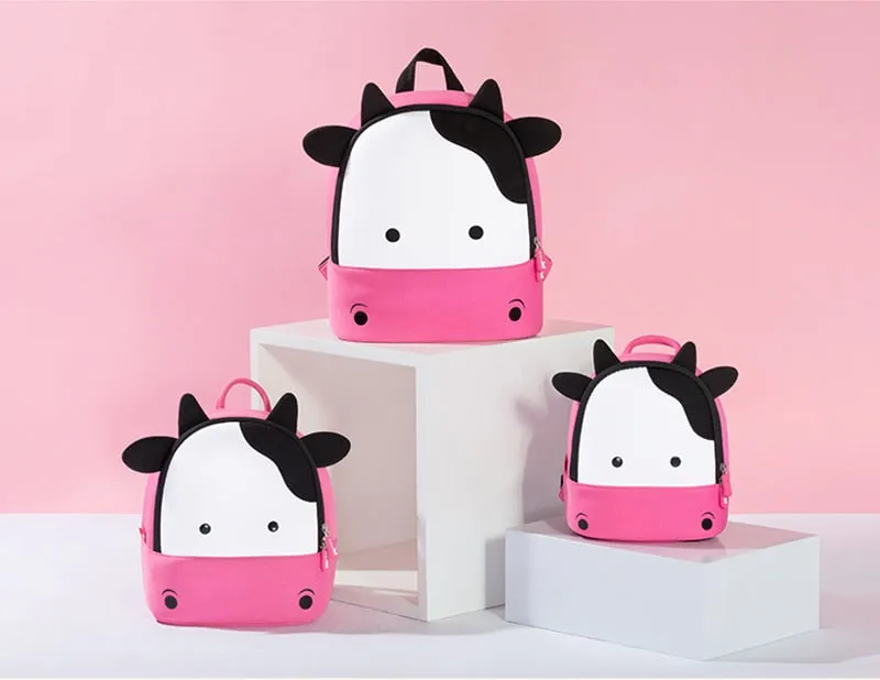 3D Mini Unicorn Cartoon Travel Pre School Bag for Kids 2-8 Years