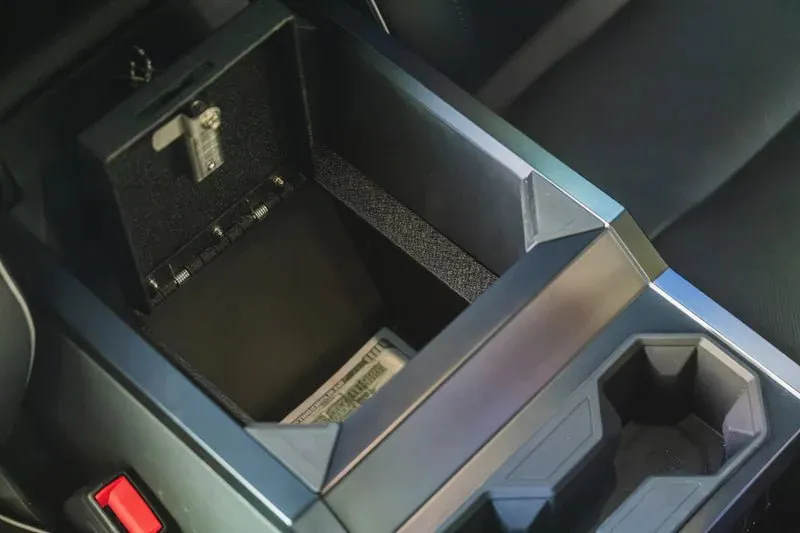 Anti-Theft Center Console Safe Lockbox for Cybertruck