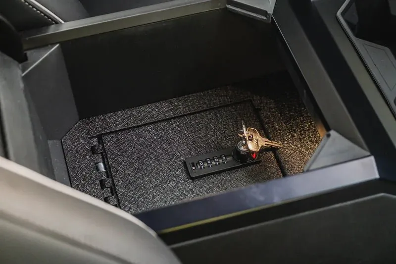 Anti-Theft Center Console Safe Lockbox for Cybertruck