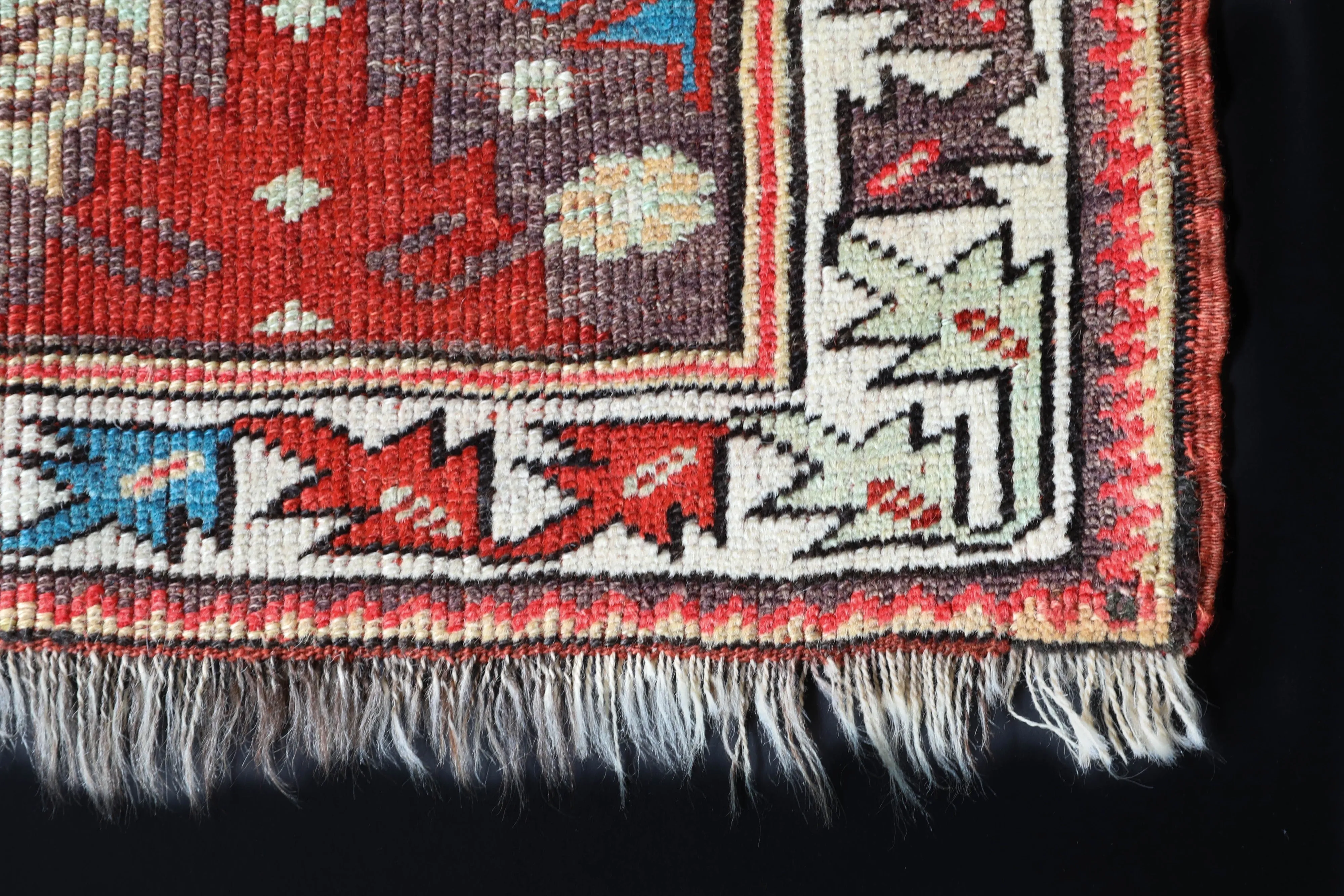 Antique Ada Milas Rug 2'11"x4'2"