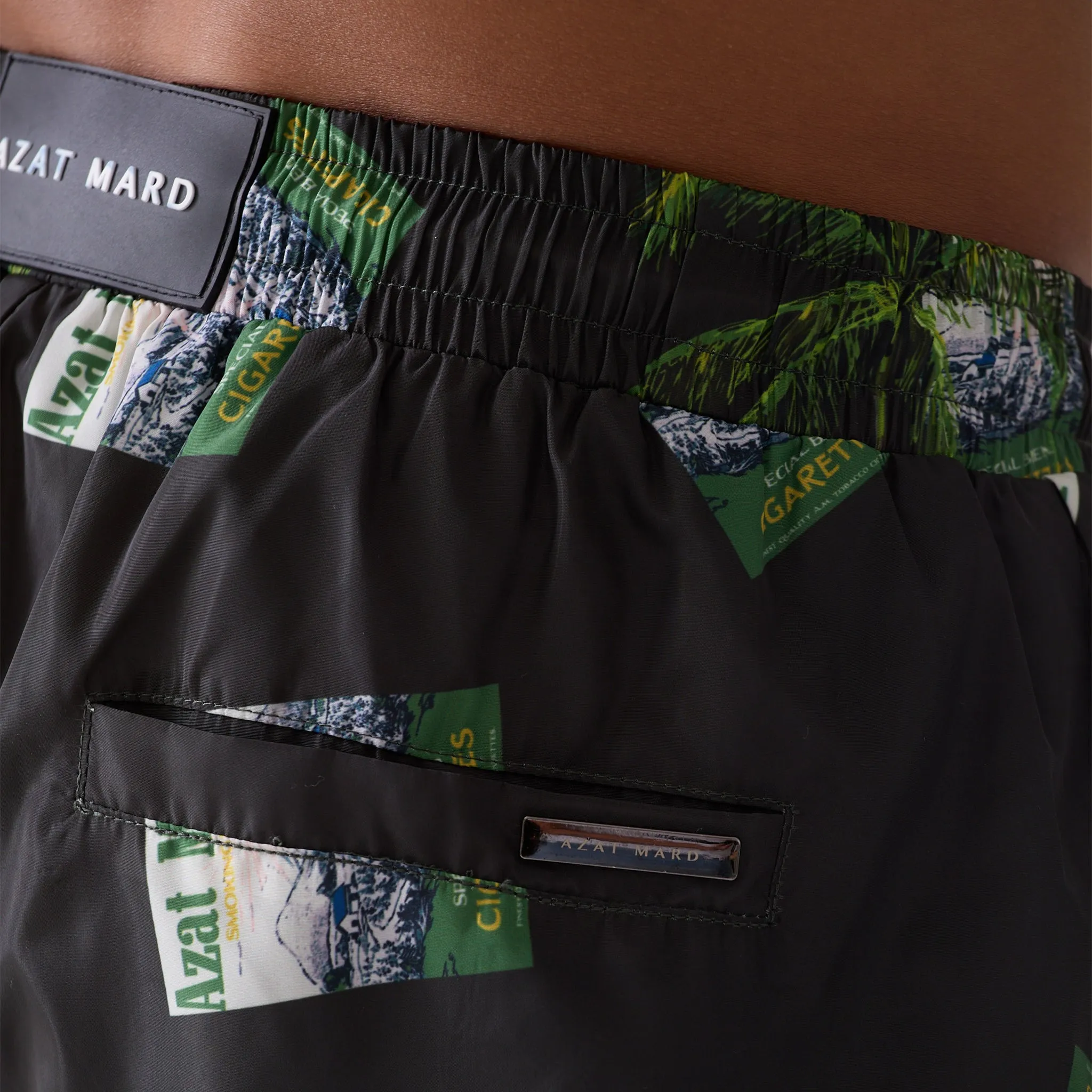 Azat Mard Special Blends Swim Shorts Black