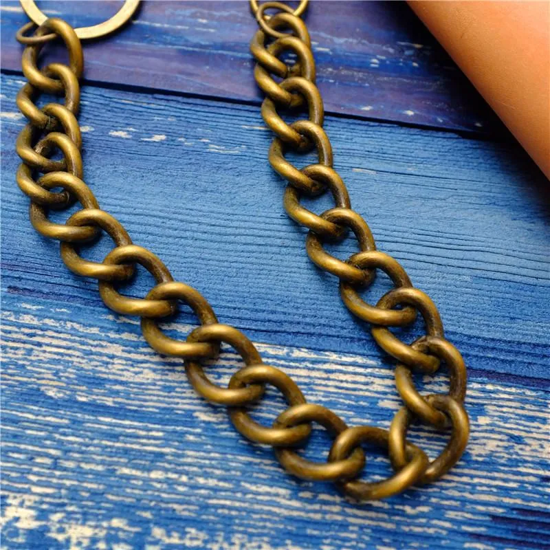 Badass Men's Brass Pants Chain jeans chain jean chain Punk Fashion Gold Wallet Chains For Men