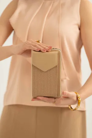 Beige Phone Bag-441342118