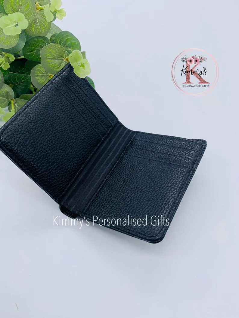 Black PU Leather Wallet