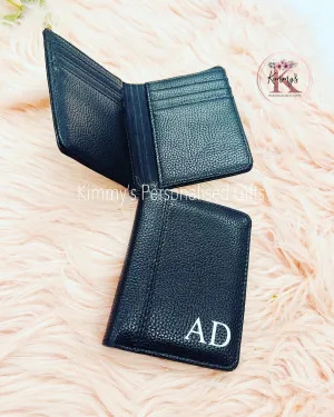 Black PU Leather Wallet