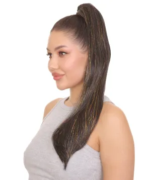 Black Vibrant Ponytail Extension