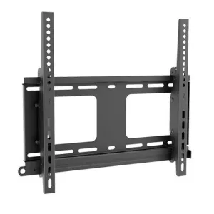 BRATECK 32''-55'' Anti-Theft Heavy Duty Tilting TV Wall Mount Bracket. Includes Locking Bar. Max Load 80Kgs. VESA Support up to 400x400. Post-install Leveling Adjustment. Black Colour.