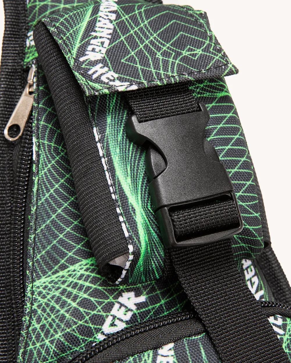 Break Ya Neck Headbanger Shoulder Pack with Anti-Theft Back Pocket