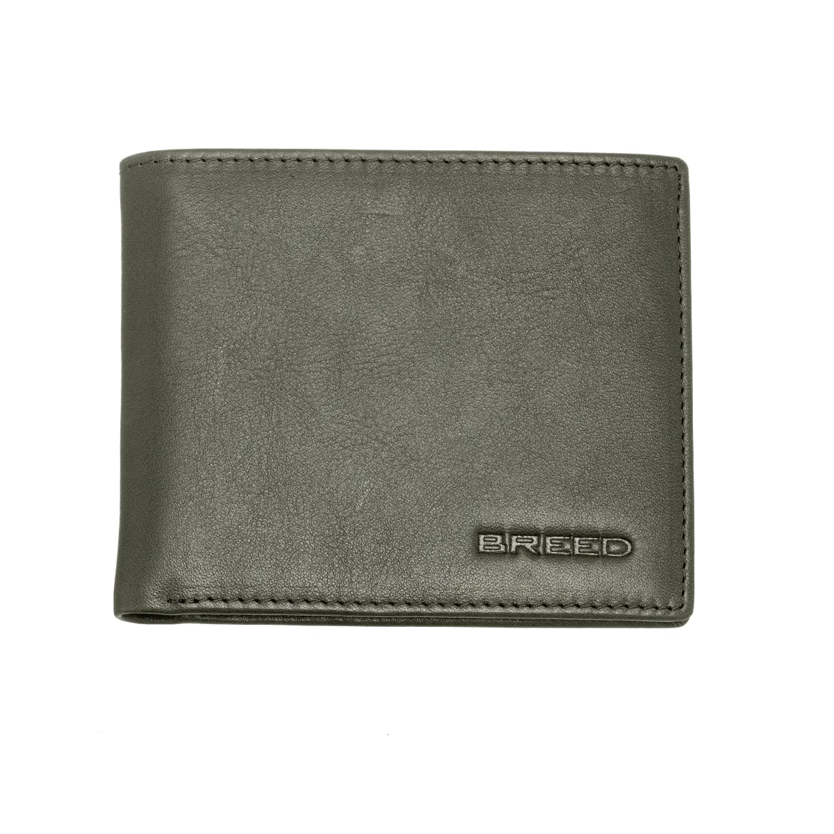 Breed Locke Genuine Leather Bi-Fold Wallet