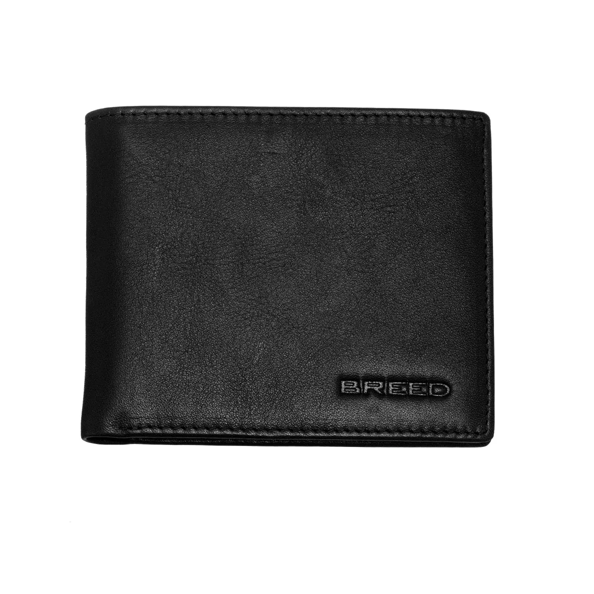 Breed Locke Genuine Leather Bi-Fold Wallet