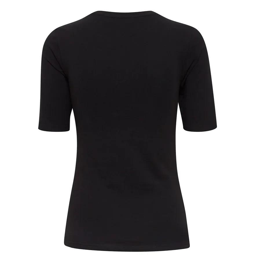 b.young t-shirt da donna manica corta Pamila 20806528 80001 nero