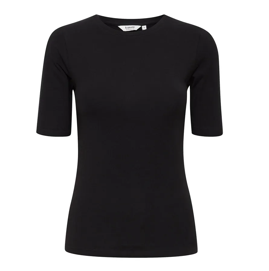 b.young t-shirt da donna manica corta Pamila 20806528 80001 nero