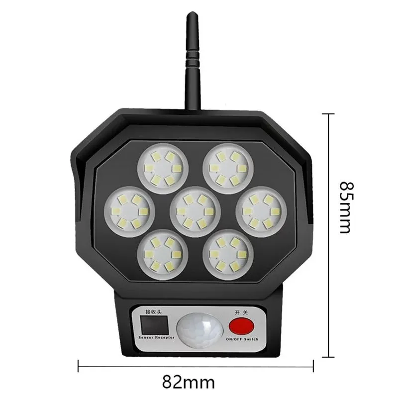 Camera solar led