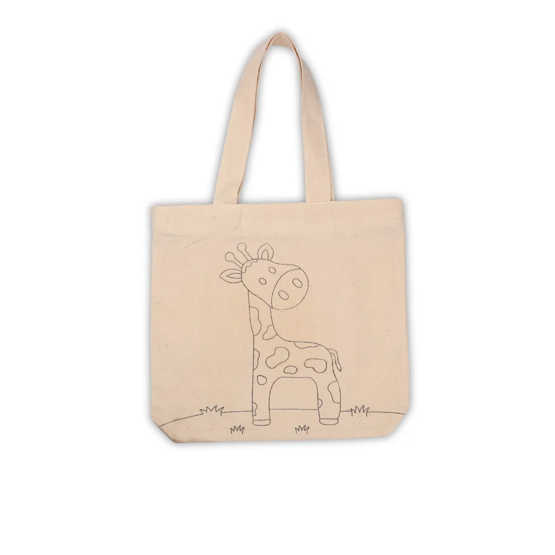 Canvas Tote Bag - Ziraffe