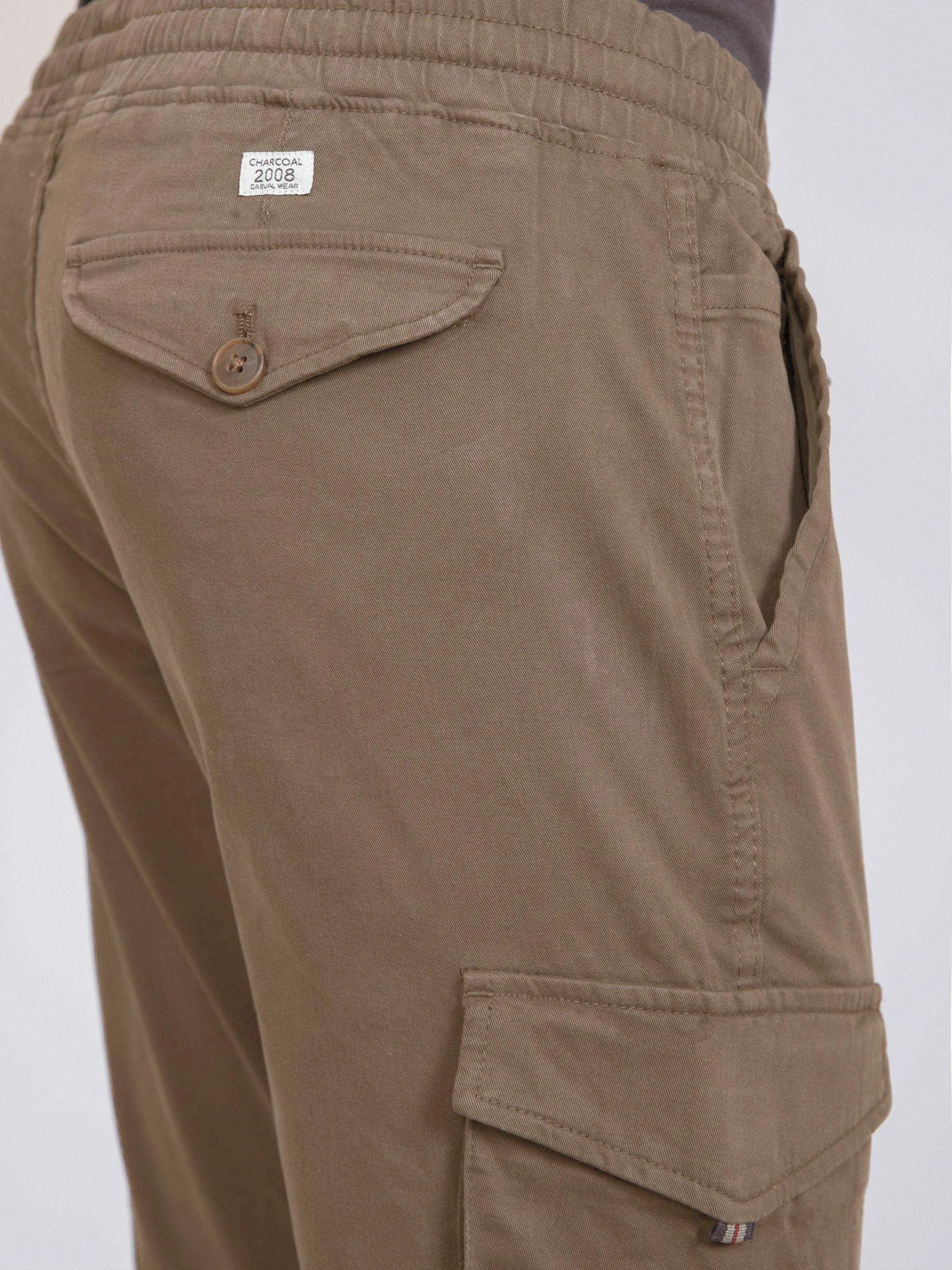 CARGO JOGGAR TROUSER COFEE