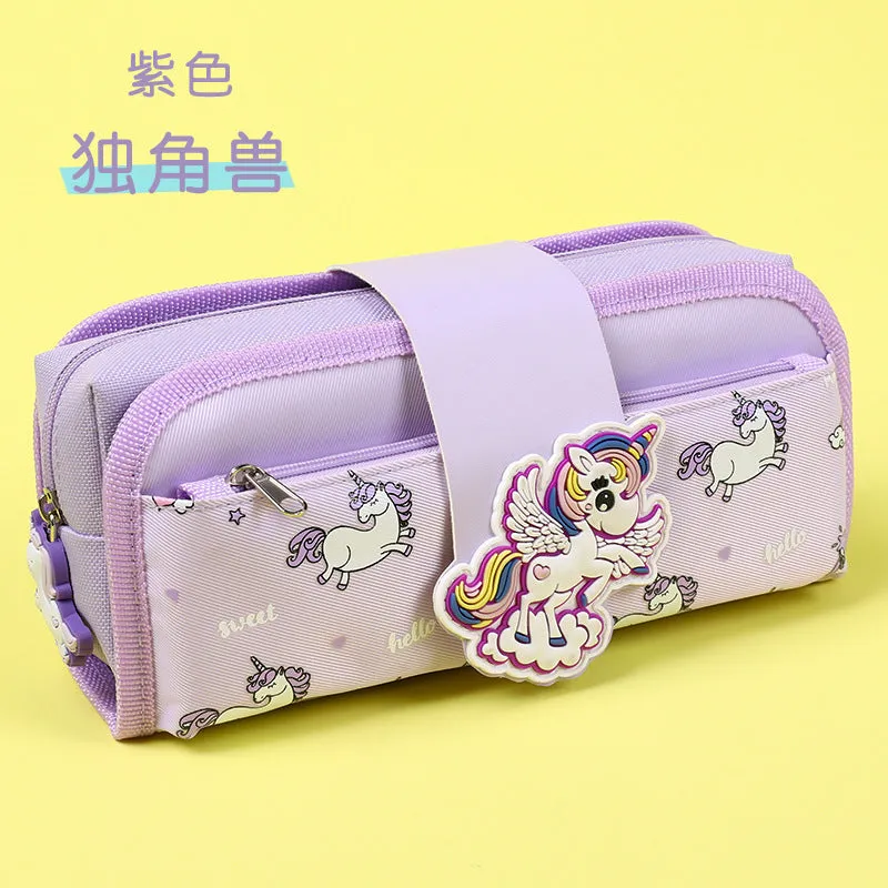 Cartoon detachable large capacity kindergarten primary school bag