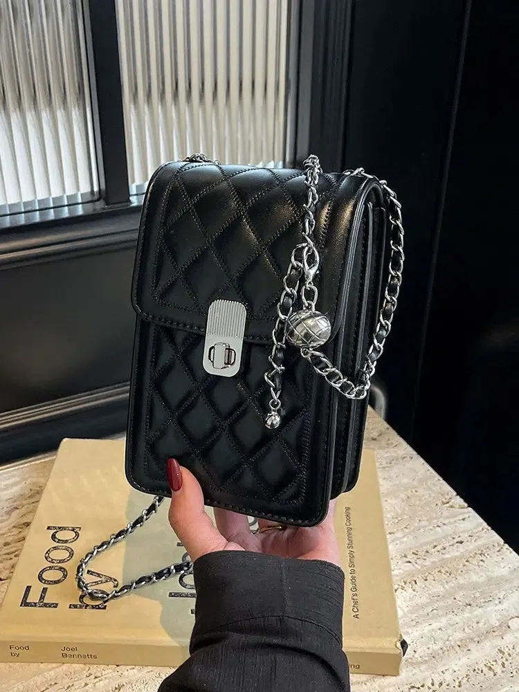 Chain Strap Crossbody Phone Bag