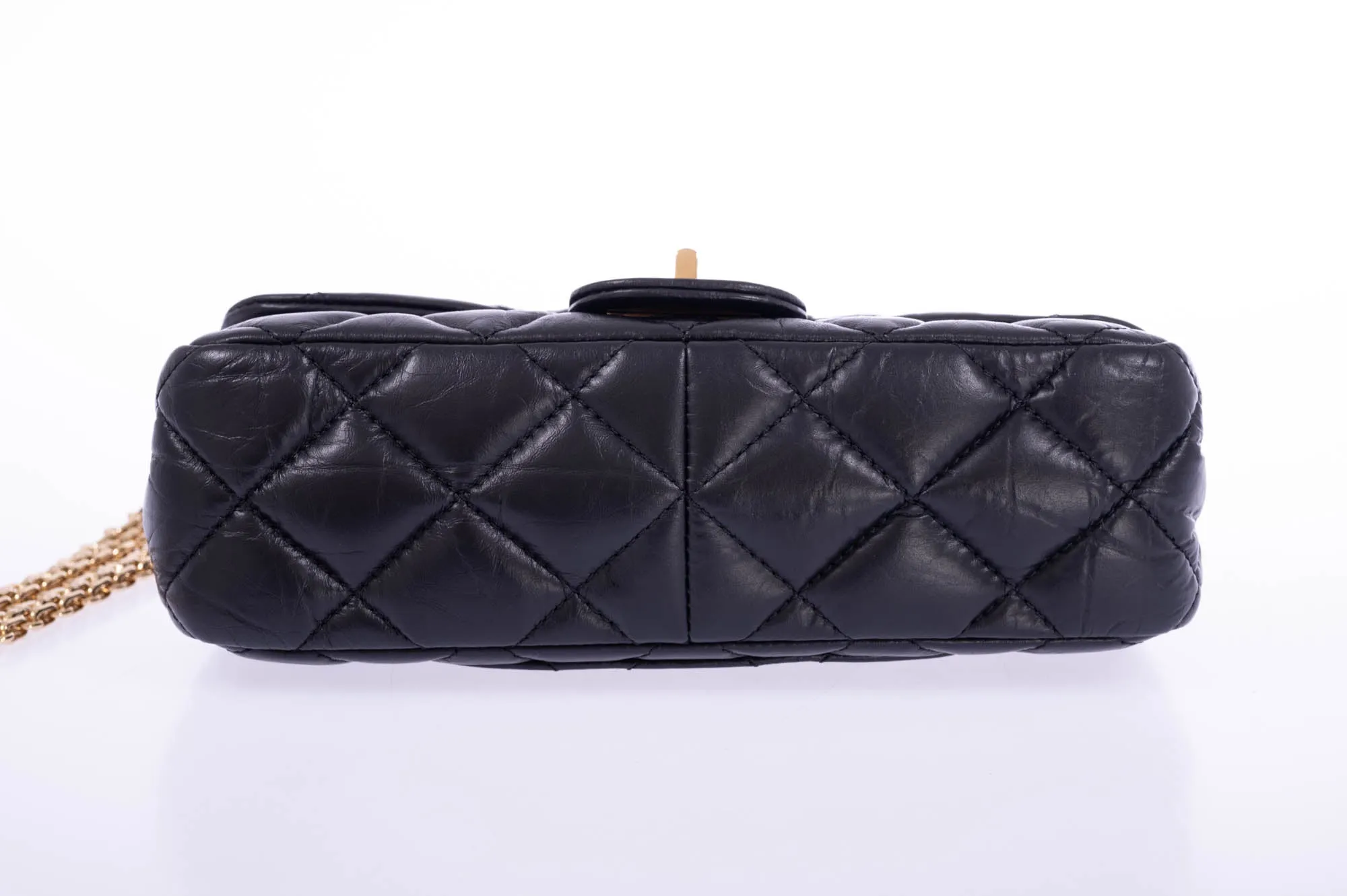 CHANEL Rare Flap Hangar 2.55 Black Bag