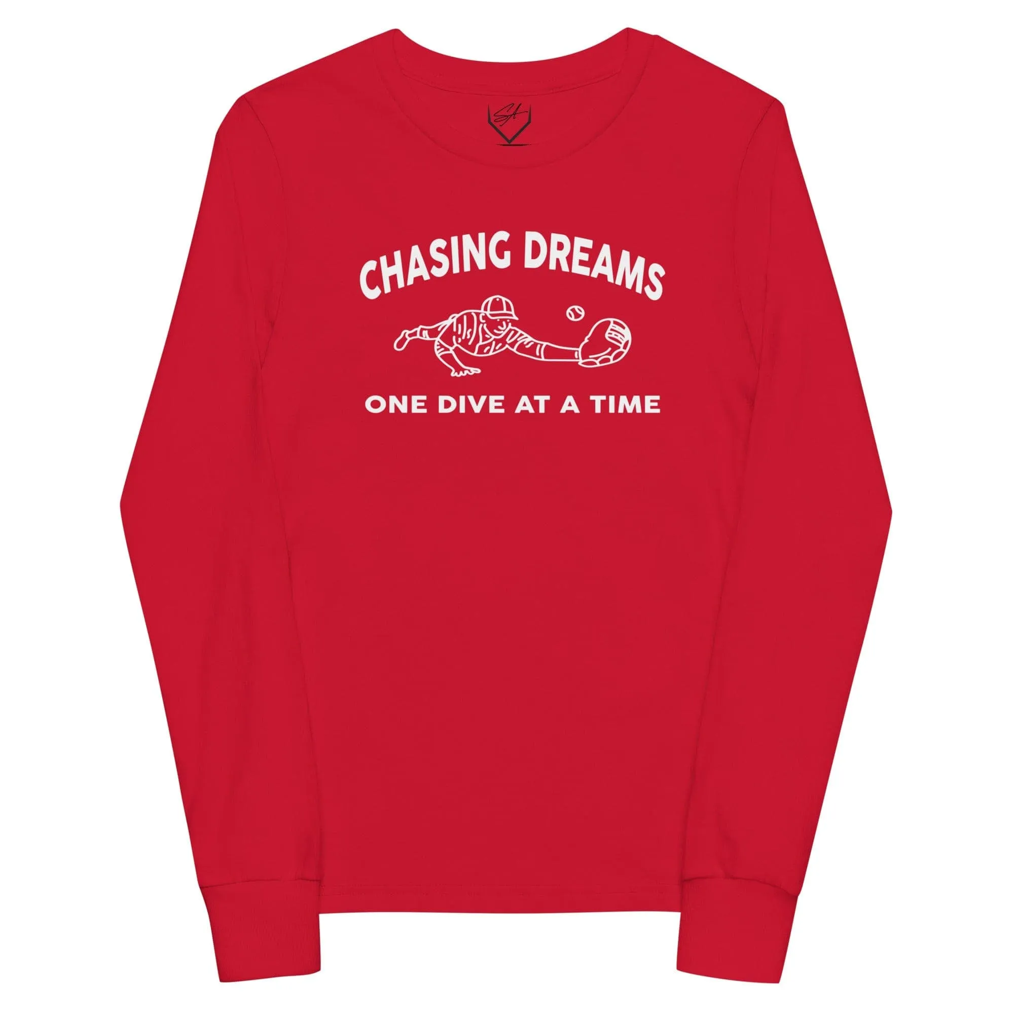 Chasing Dreams One Dive At A Time - Youth Long Sleeve