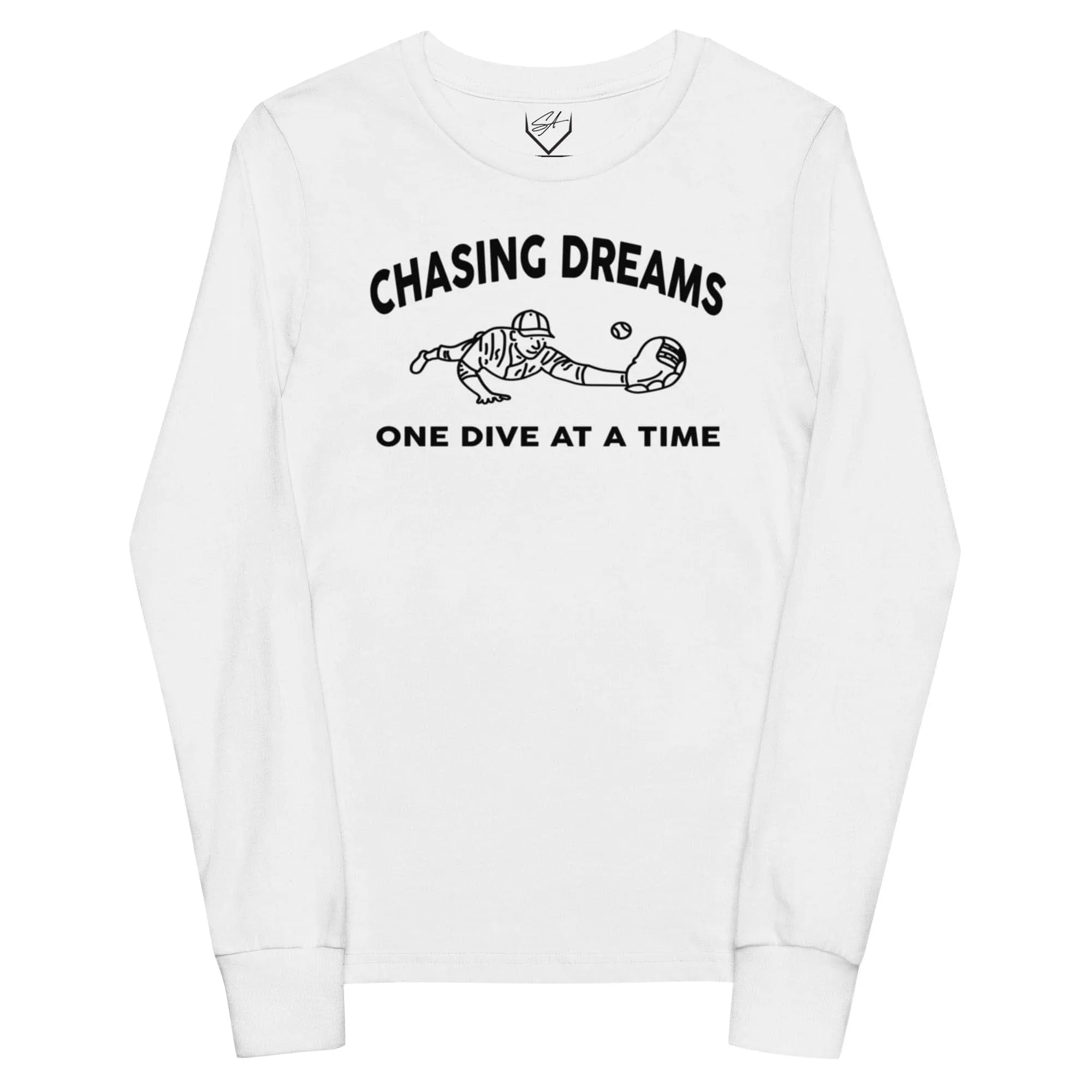 Chasing Dreams One Dive At A Time - Youth Long Sleeve