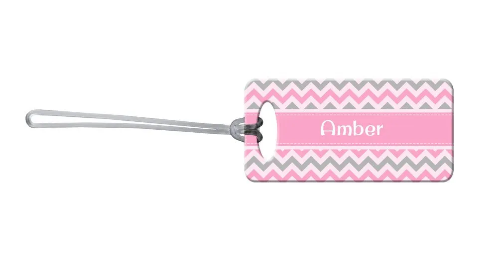 Chevron Bag Tag