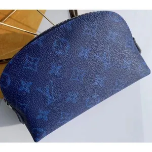 Cosmetic Pouch Pm Bag Monogram Blue