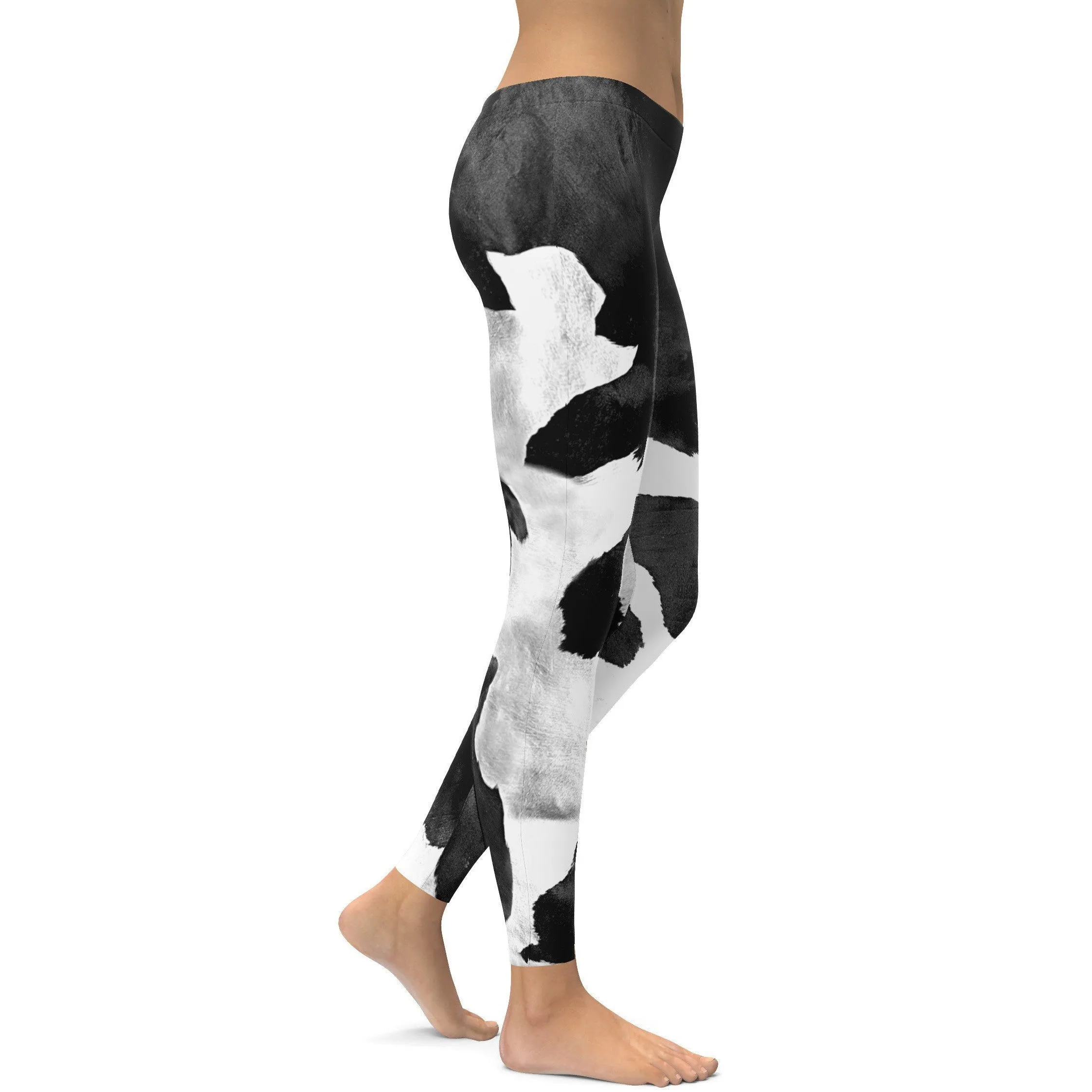 Cow Skin Leggings