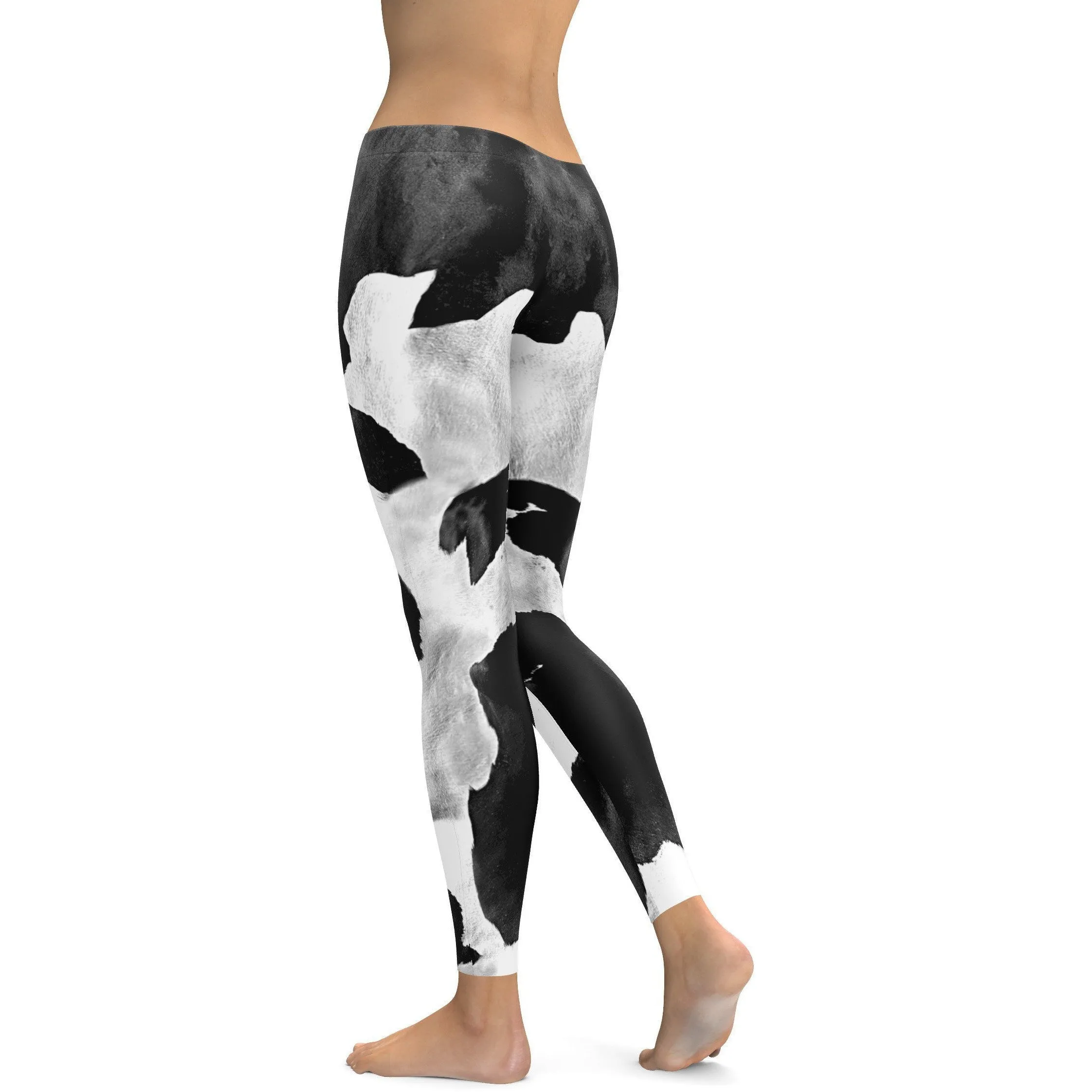 Cow Skin Leggings