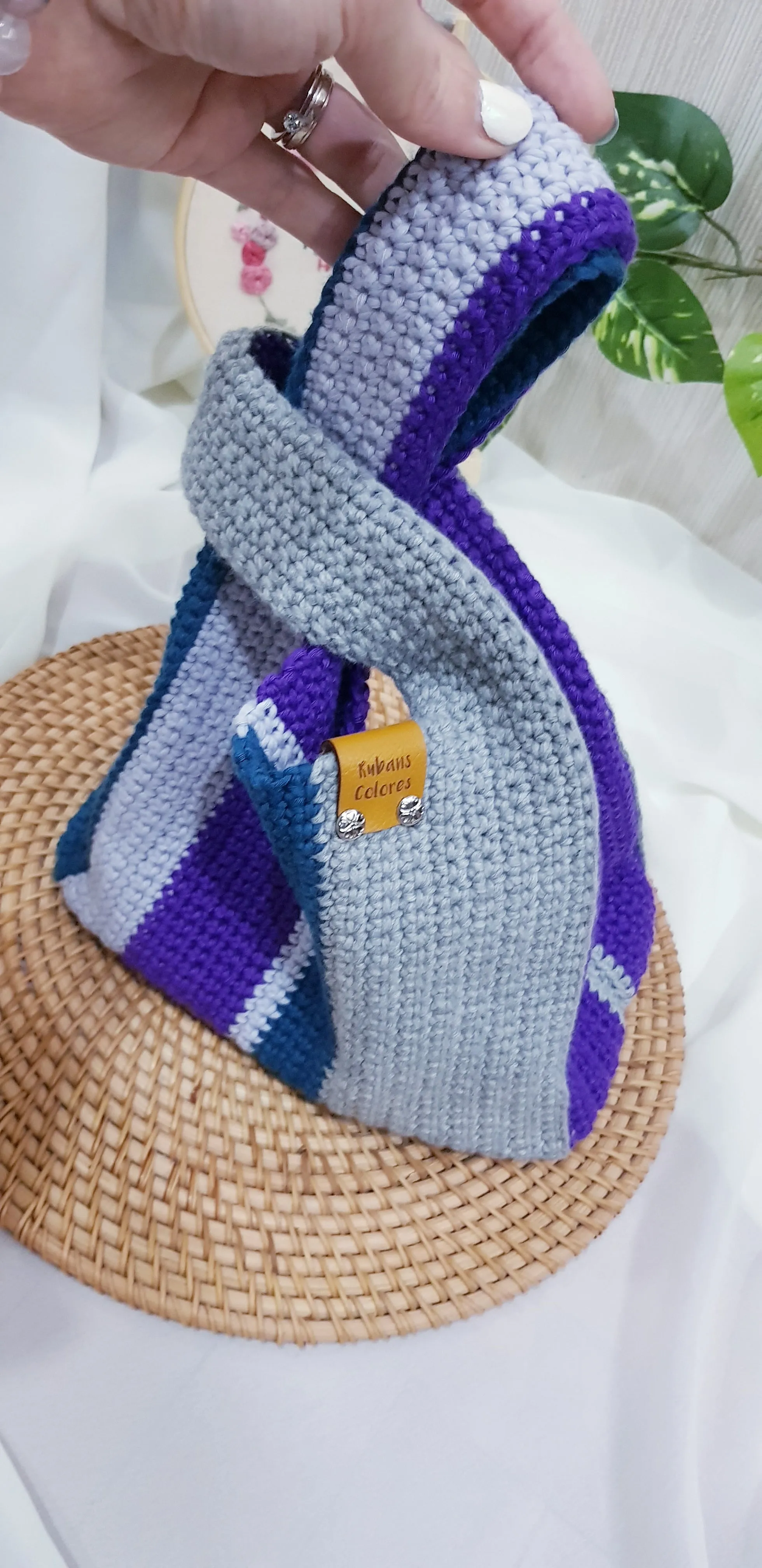 Crochet Knot Bag