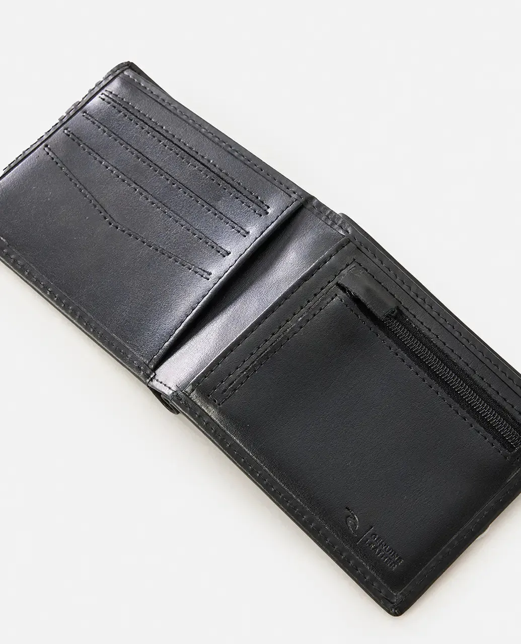 Diamond RFID 2 in 1 Wallet in Black