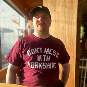 Don't Mess With Yorkshire - Classic S/S T-shirt Burgundy