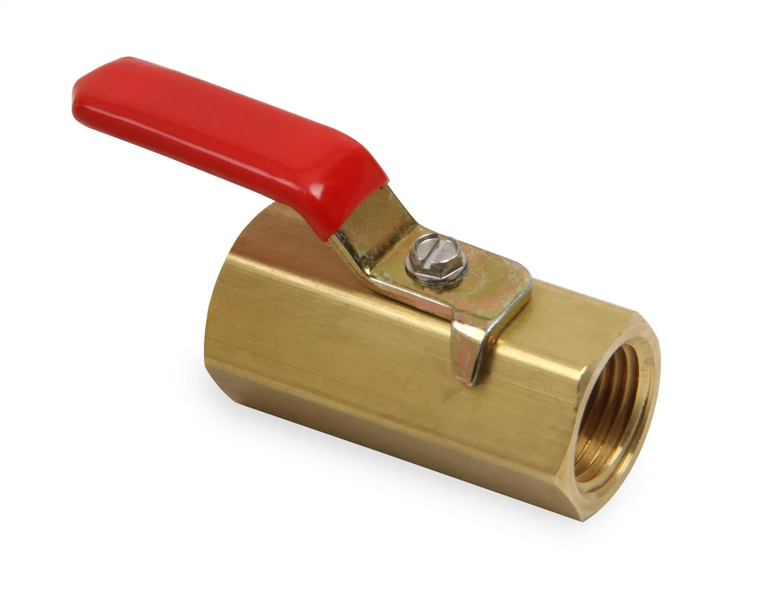 Earl's Performance 230509ERL Shut-Off Valve; Bagged Packaging; 3/8 in. NPT; Brass;