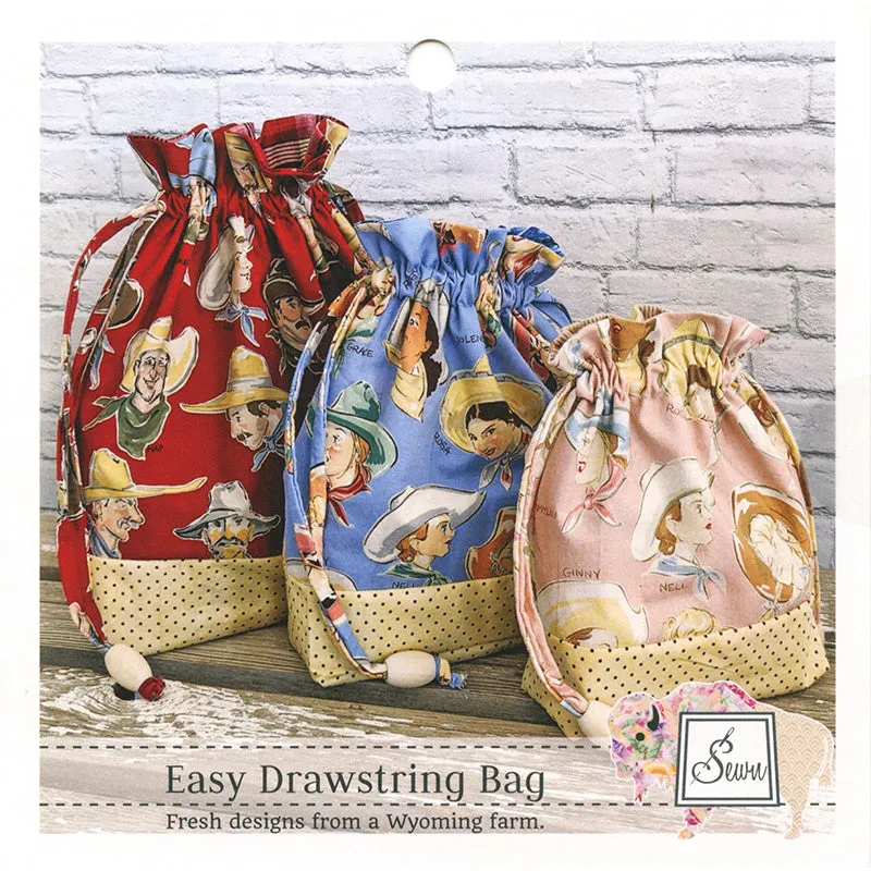 Easy Drawstring Bag Pattern