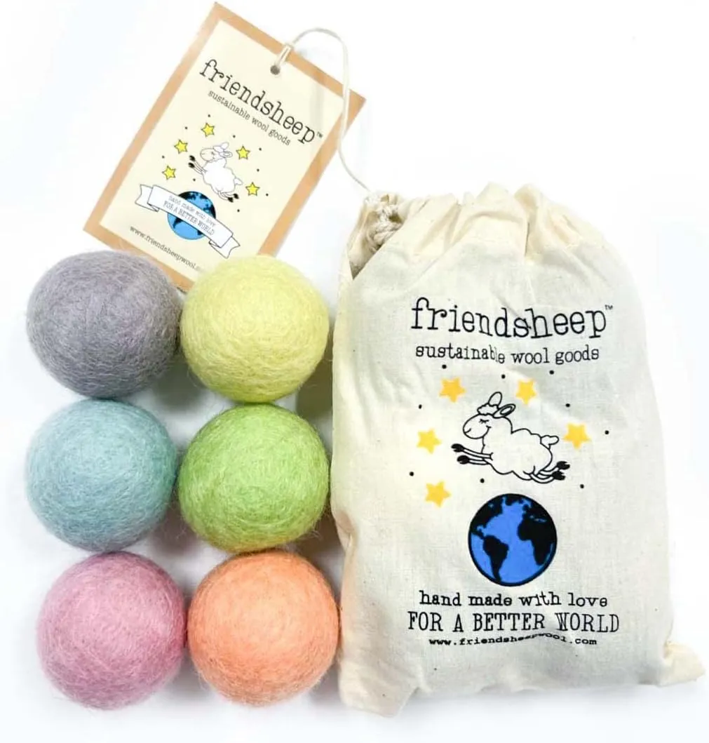 Eco-Friendly Wool Pet Toy Ball, 12 Pcs