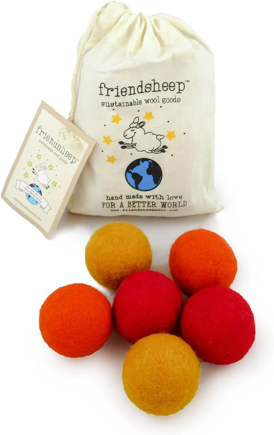 Eco-Friendly Wool Pet Toy Ball, 12 Pcs