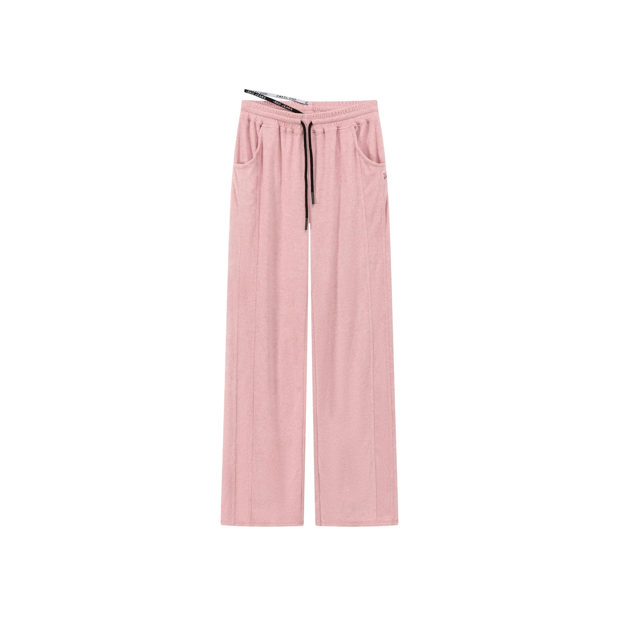 Elastic Casual Wide Pants