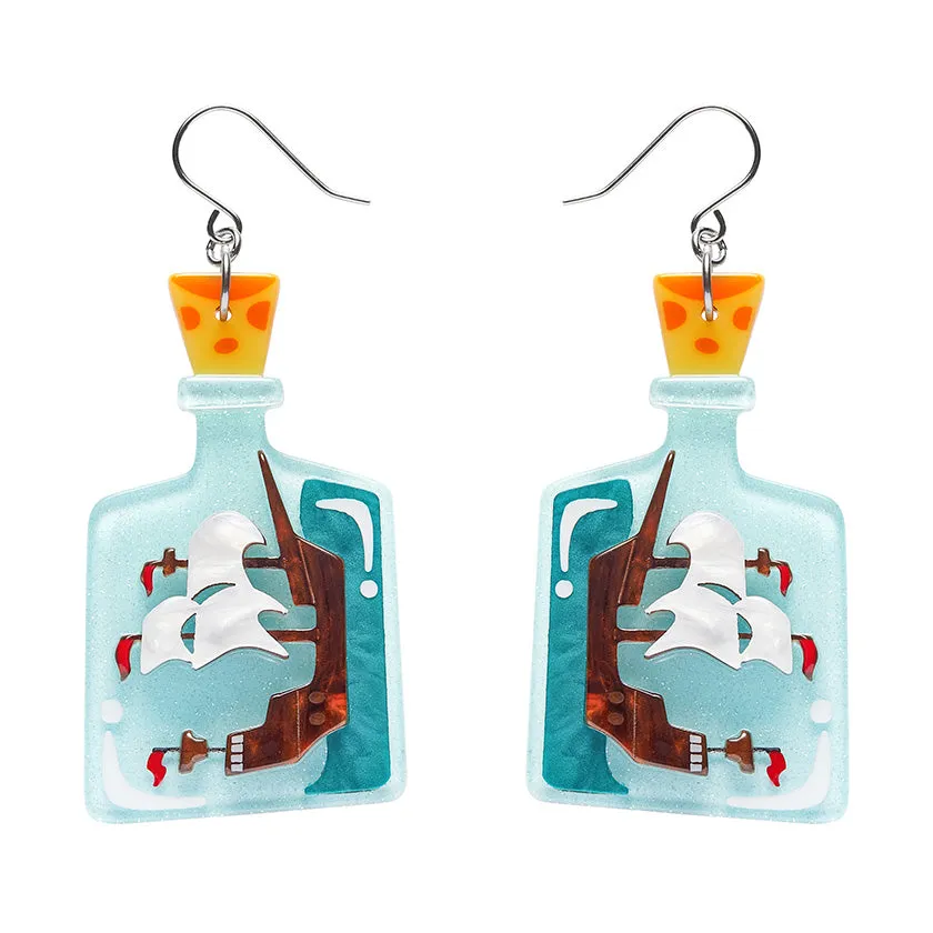 Erstwilder Atomic Abode - Magnificent Maritime Drop Earrings