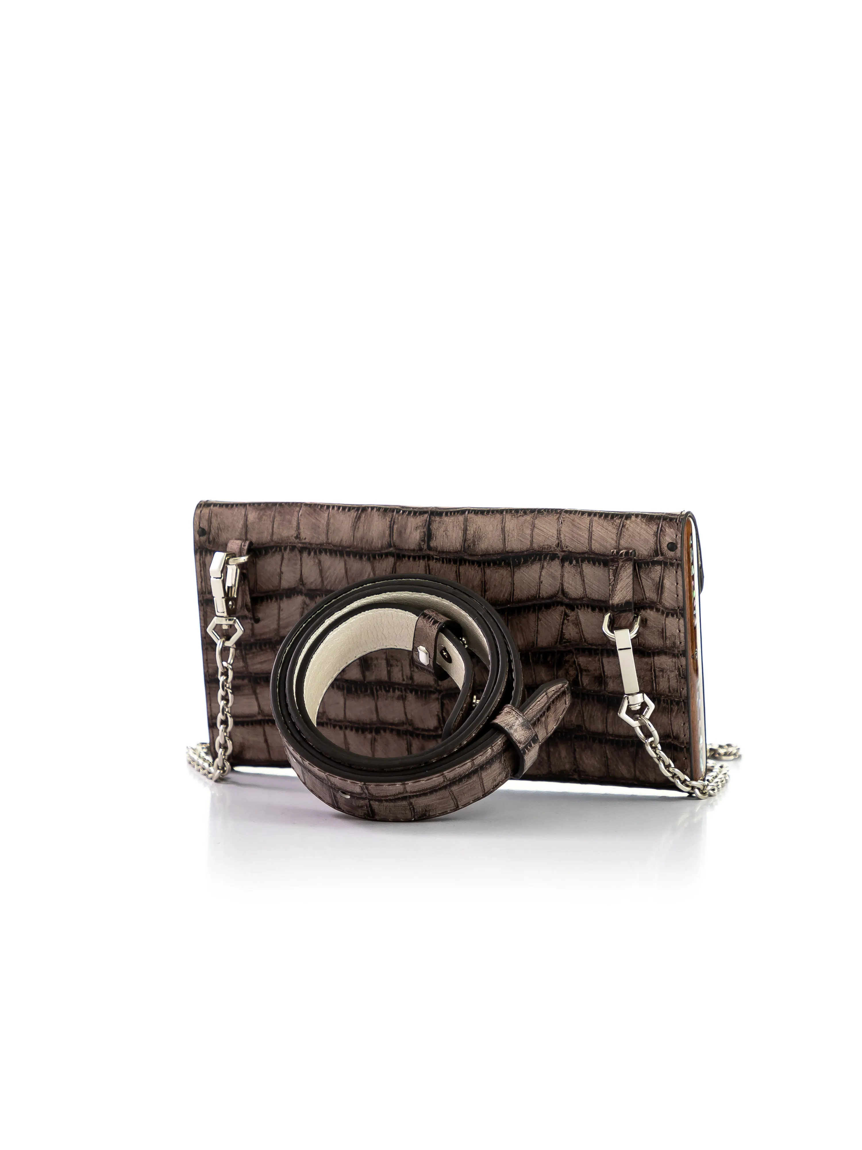 ESSENCE PHONE BAG BROWN