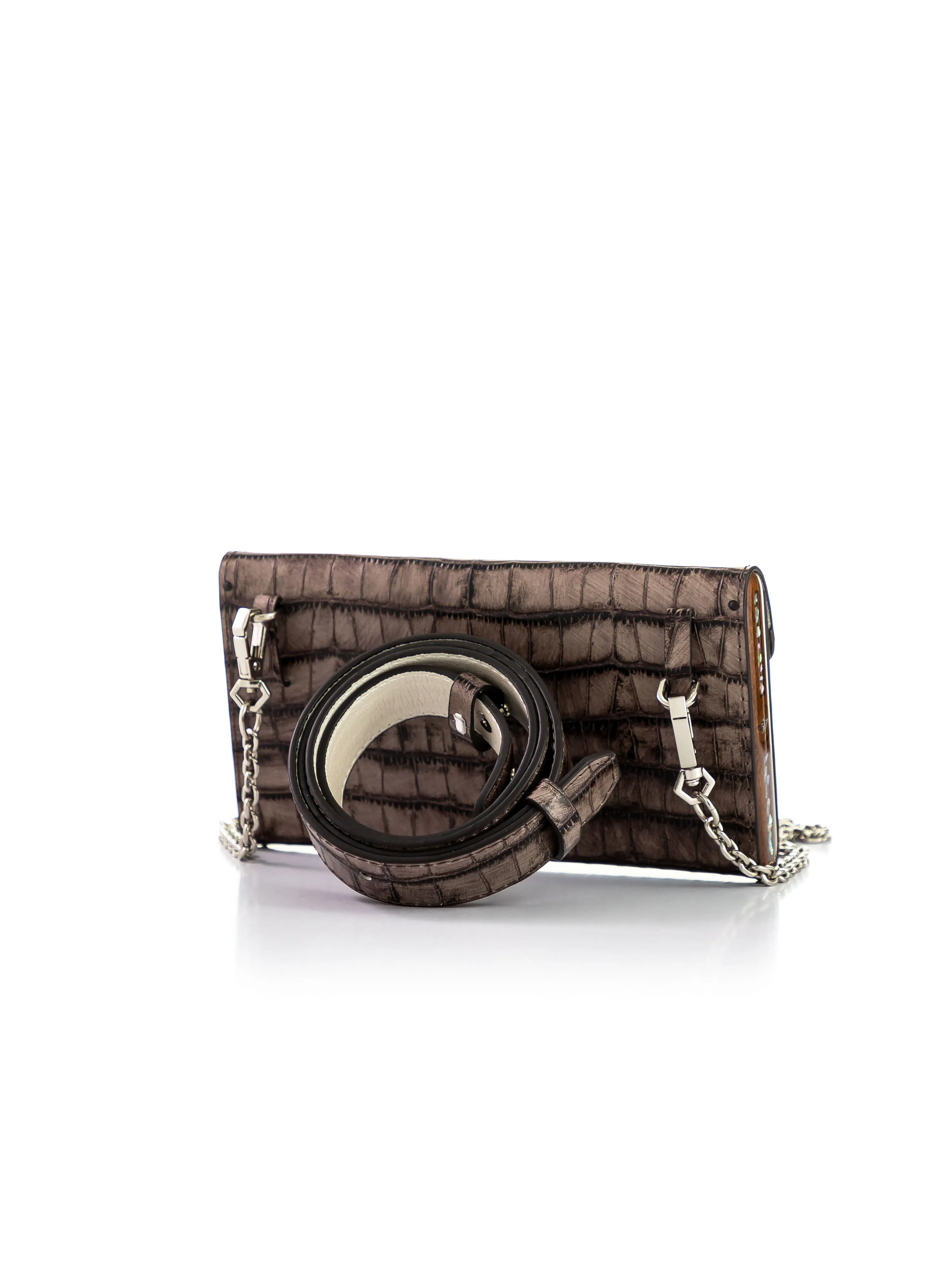 ESSENCE PHONE BAG BROWN