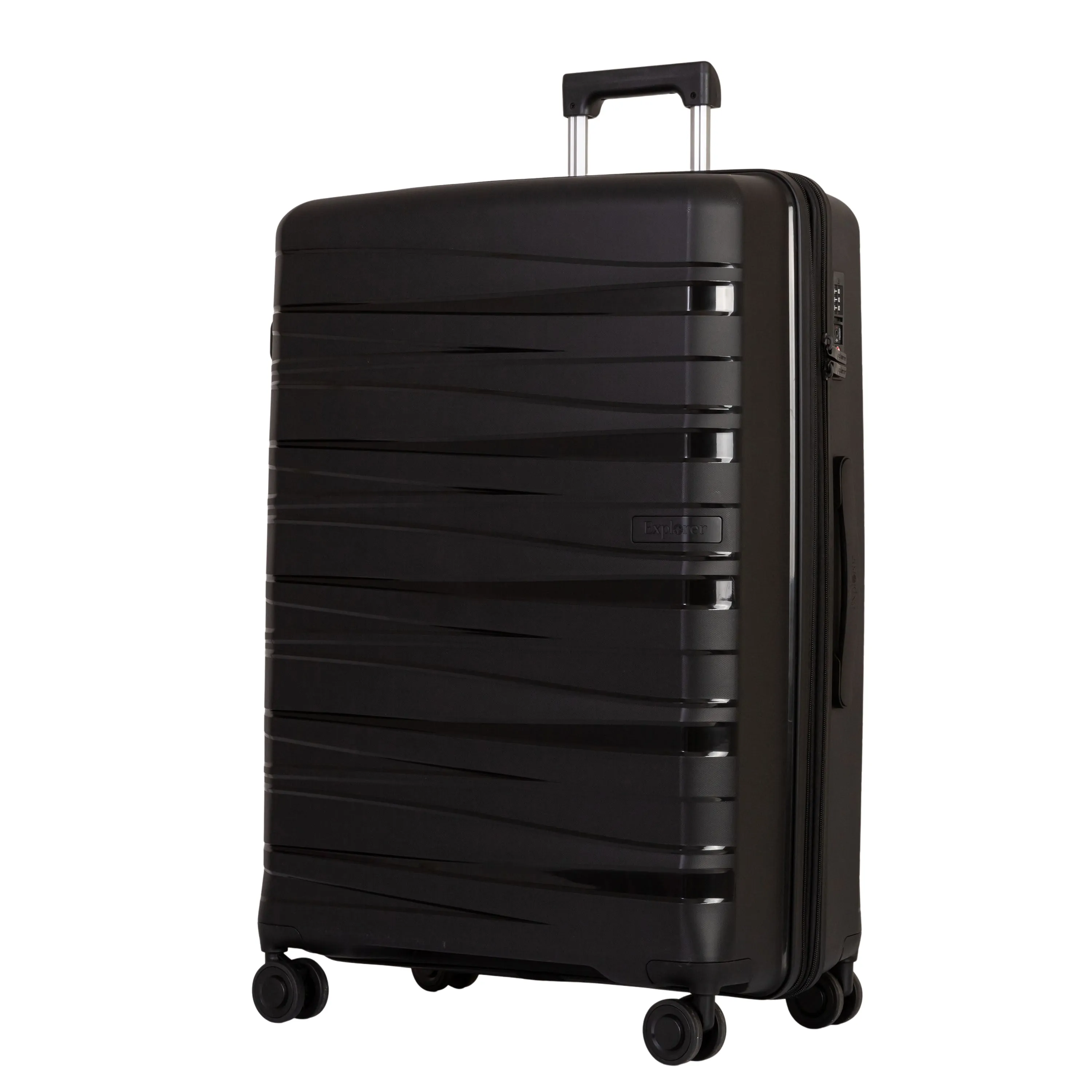 Explorer Breeze Anti-Theft Expandable Large Luggage