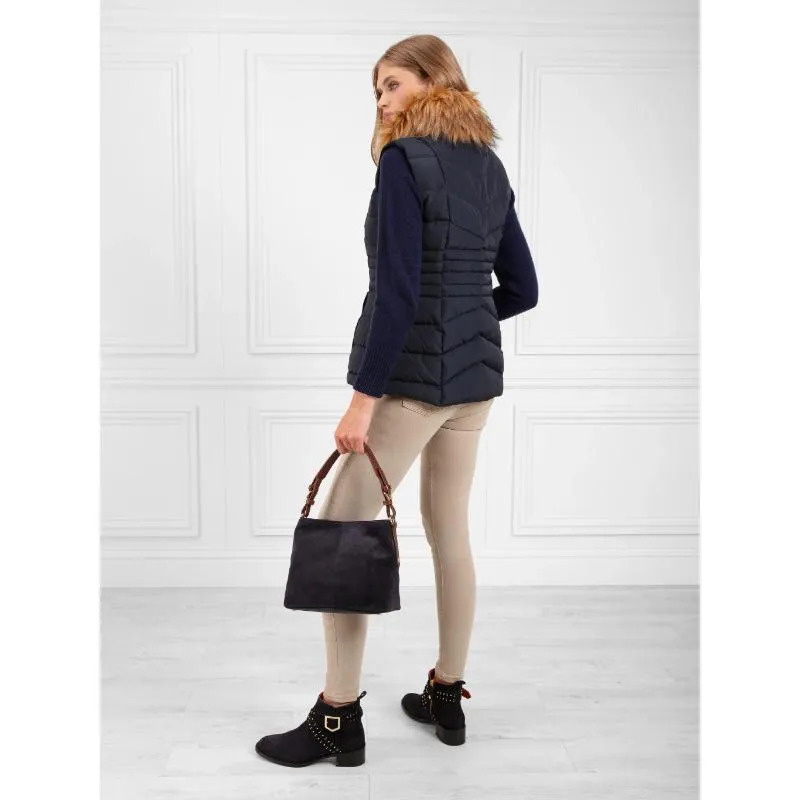 Fairfax & Favor Mini Tetbury Ladies Shoulder Bag - Navy