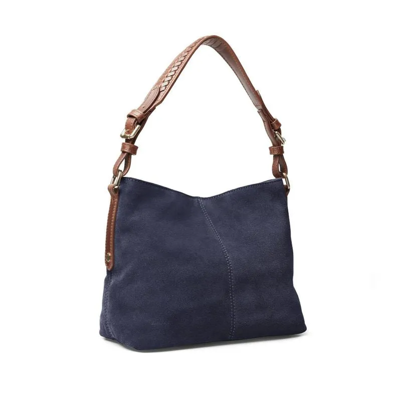 Fairfax & Favor Mini Tetbury Ladies Shoulder Bag - Navy