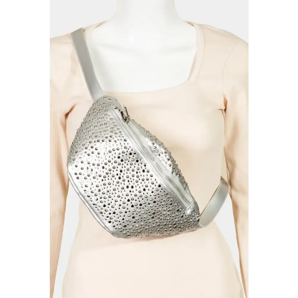 Fame Studded Crossbody Bag in Luxury Fashion for Women and Exclusive Jewelry