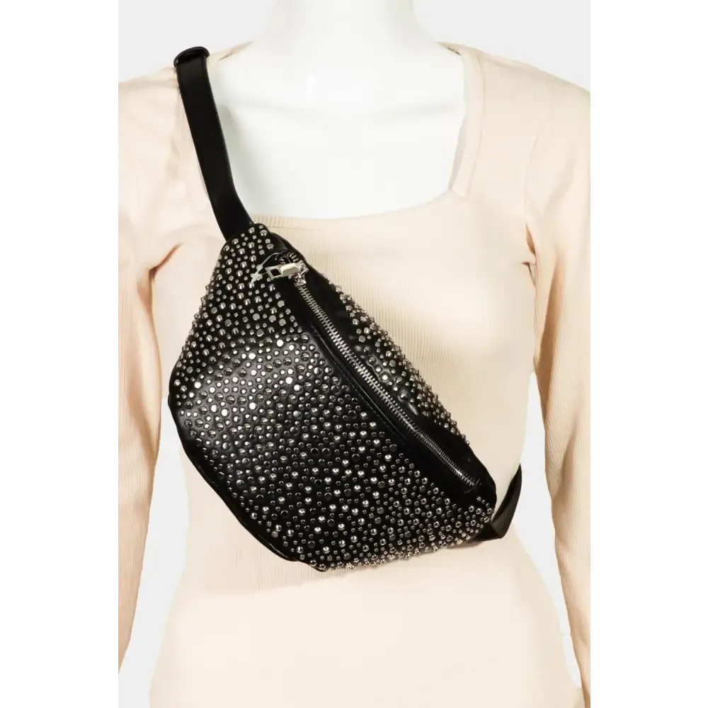 Fame Studded Crossbody Bag in Luxury Fashion for Women and Exclusive Jewelry