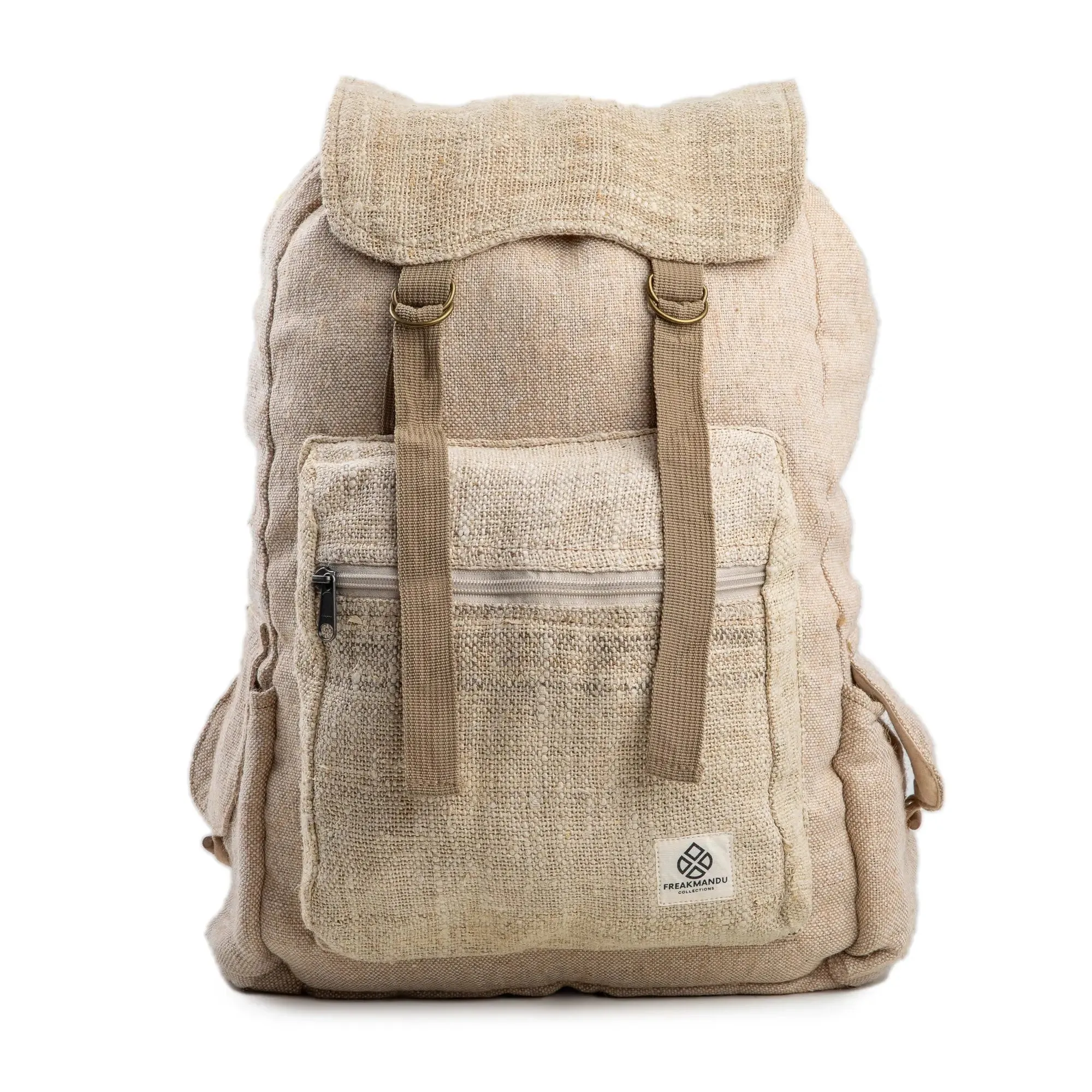 Fashionable Hemp Travel Gear- "Drawstring Hemp Backpack"